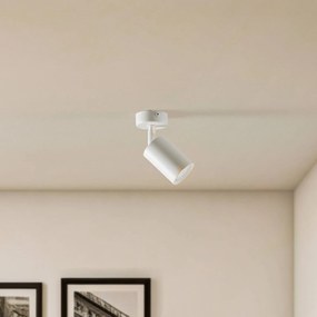 SIGMA Faretto a soffitto Zoom, 1 luce, bianco