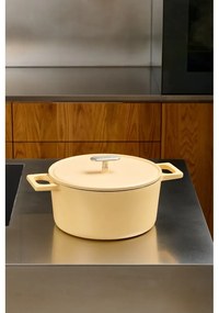 Casseruola in ghisa con coperchio incluso adatta all'induzione 5,5 l Mattia 3.0 – FABINI