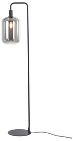 Lampada da terra nera (altezza 155 cm) Lekar - Light &amp; Living