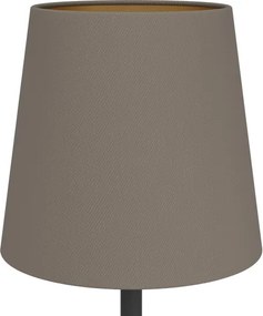 Eglo 901129 - Lampada da tavolo FIORANA 1xE14/40W/230V nera/marrone