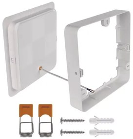 Plafoniera LED LED/24W/230V 22x22 cm bianco