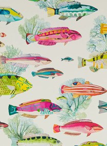 Manuel Canovas Carta da parati Fidji - Corail