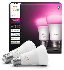 Set da 2 lampadine LED dimmerabili Philips Hue WACA E27/6W/230V 1000-20000K