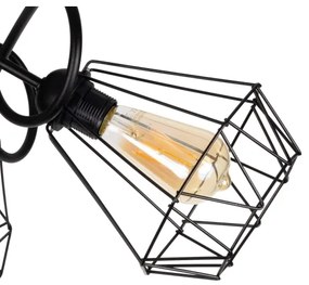 Lampadario a plafone DIAMENT 3xE27/60W/230V