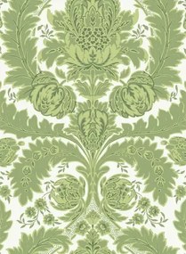 Coleridge - Designtapete von Cole & Son - Green & Ivory