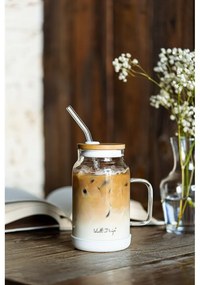 Barattolo con cannuccia 600 ml Fuori – Vialli Design