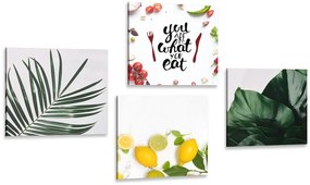 Set di quadri – Per la cucina in stile unico
