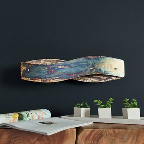 Quitani Applique a LED Lian, ossidato, dimmerabile