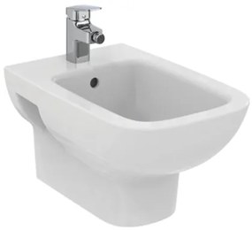 Ideal Standard I Life A T468101 Bidet Sospeso Con Foro Rubinetteria E Fissaggio A Muro 180 230 Mm E Troppopieno Bianco