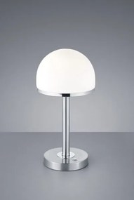 Lampada da tavolo led diffusore mezza sfera 4 intensità di luce acc...