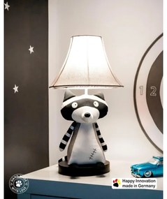 Happy Lamps - Lampada da tavolo LED per bambini BEN LED/5,4W/230V raccoon