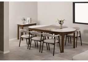 Set di piani d'appoggio aggiuntivi per tavoli da pranzo con effetto rovere 2 pz 50x120 cm Southampton – Actona