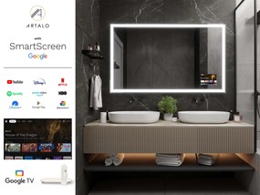 SMART specchio con luminazione M1 premium + SmartScreen with Google TV