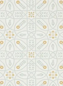 Morris & Co Carta da parati Brophy Trellis - Ivory/ Sage