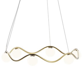 Rebello Decor - Circle of Life Lampada a Sospensione Ø91 Brass/Opal Rebello Decor