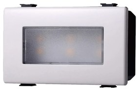 ETTROIT Lampada Led Segnapasso 3P 220V 3000K Compatibile Con Bticino Matix