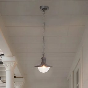 Brilagi - Lampada sospesa per esterni MOLDE 1xE27/60W IP44 nera