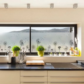 Adesivo per finestre 200x40 cm Dandelions - Ambiance