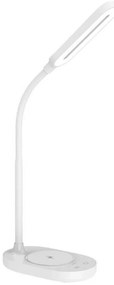 Lampada touch LED dimmerabile con ricarica wireless OCTAVIA LED/7W/230V bianco