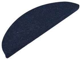 Tappetini Autoadesivi per Scale 15 pz 65x22,5x3,5 cm Blu