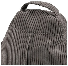 Pouf a sacco per bambini blu con rivestimento in velluto a coste Game Amuse – SLOWDOWN