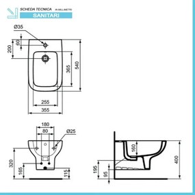 Sanitari Ideal Standard sospesi Rimless con copriwater originale I.Life A