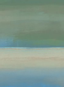Jannelli & Volpi Wandbild Alegranza - Green Blue Panel 5
