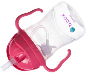 Tazza con cannuccia – lampone 240 ml