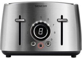 Sencor - Tostapane a 4 fette 1600W/230V finitura cromata opaca