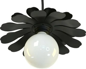 Bohemia-Design - Lampadario a sospensione con cavo 1xE27/60W/230V nero