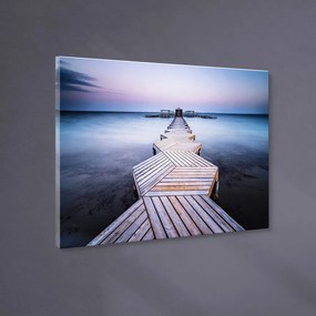Dipinto 113x85 cm Twilight Pier – Styler