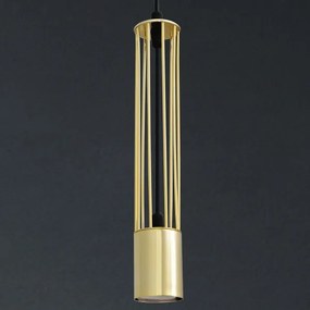 LED Lampadario su corda BARS 1xGU10/4,8W/230V oro