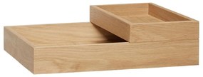 Organizzatore in legno Rail - Hübsch