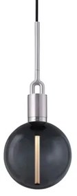 Forked Globe Lampada a Sospensione Dim. Medium Smoked/Steel - Buster+Punch