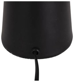 Lampada da tavolo nera, altezza 51 cm Sublime - Leitmotiv
