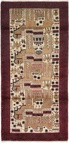 Tappeto 90x200 (Iran) Annodato A Mano