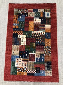 Loribaft Tappeto 80x130 (Iran) Annodato A Mano