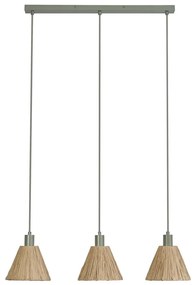 Ledvance - Lampadario a sospensione con filo DECOR RAFFIA 3xE27/15W/230V bastone di rafia