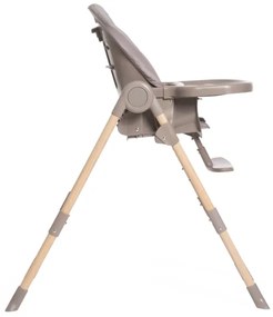 Chicco - Sedia da pranzo per bambini Polly Essential - grigio/marrone