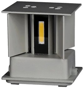 Applique LED da esterno LED/11W/230V 4000K IP65 grigio