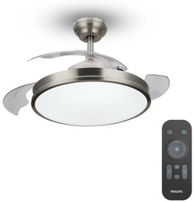 Ventilatore da soffitto Bliss nichel , D. 48.5 cm PHILIPS