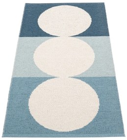 Tappeto da interno/esterno blu/color crema 70x140 cm Otto Sky – Pappelina