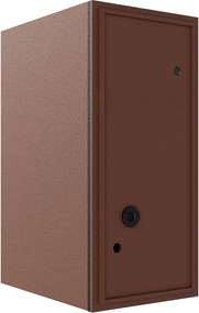 Applique Rettangolare 2xGU10 con Sensore Crepuscolare IP65 - Corten