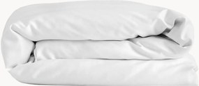 Copripiumino in raso di cotone White