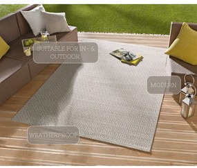 Tappeto grigio per esterni , 200 x 290 cm Coin - NORTHRUGS