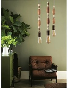 Lampadario su filo 3xE27/60W/230V