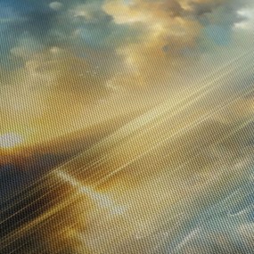 Quadro su tela – Raggi di sole sull’acqua