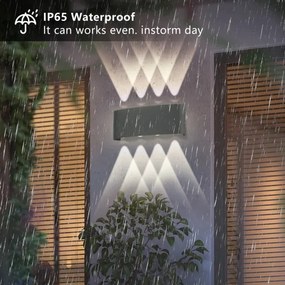 Brilagi - Lampada da parete LED per esterni FLAREBOX LED/8W/230V antracite IP65