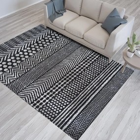 Tappeto di design in grigio con motivi sottili Larghezza: 200 cm | Lunghezza: 290 cm