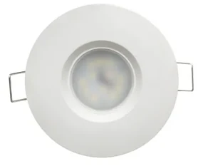 Faro LED da incasso 6,5W - IP44 Resistente all'Umidità Foro da ø70mm Colore Bianco Naturale 4.000-4.500K